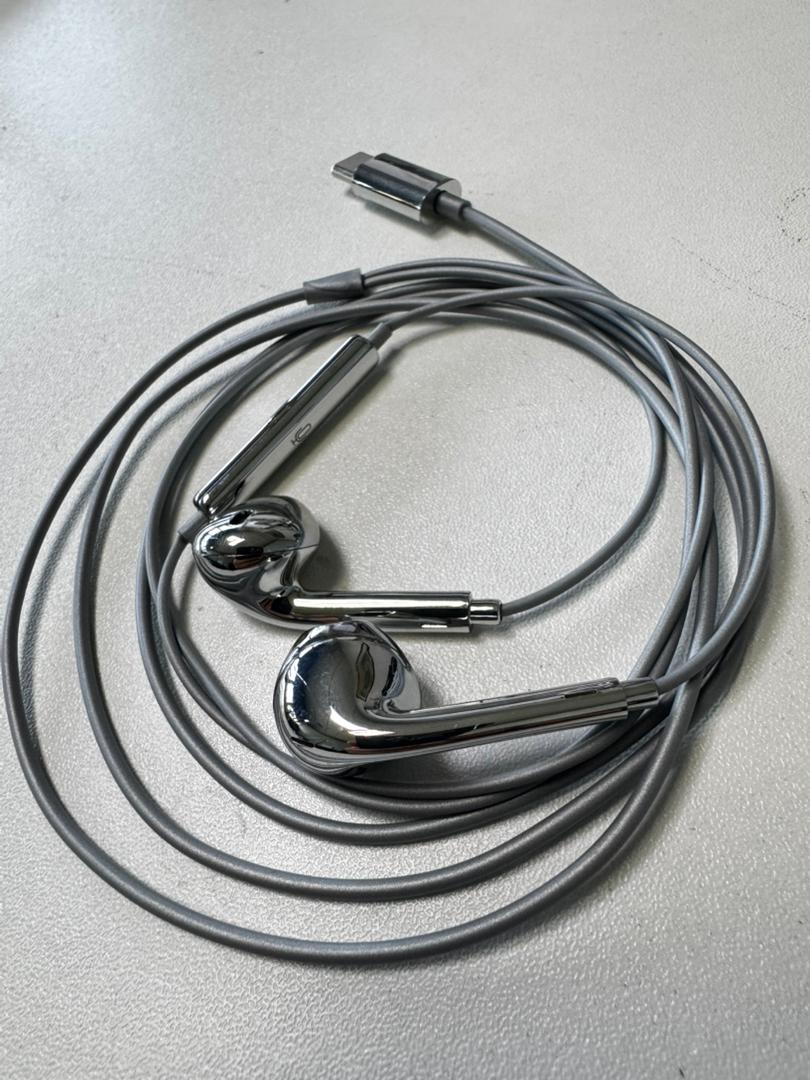 Silver Earbuds